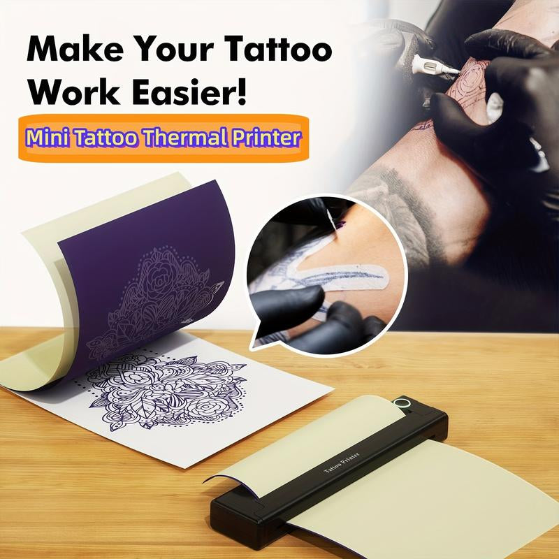 Wireless Portable Tattoo Stencil Printer – Ink-Free, Easy-to-Use Transfer Machine for Tattoo Artists and Enthusiasts