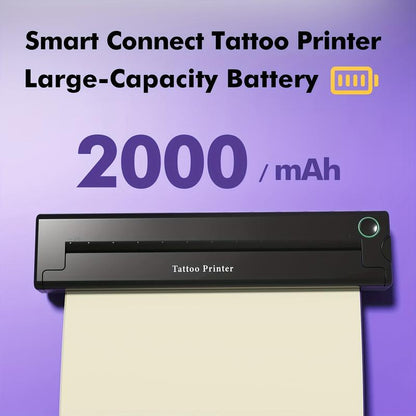 Wireless Portable Tattoo Stencil Printer – Ink-Free, Easy-to-Use Transfer Machine for Tattoo Artists and Enthusiasts